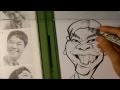 How to Draw a Caricature - Asian Male