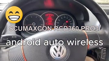 How to Transform Your VW with SCUMAXCON RCD360 PRO3 | Android Auto Tutorial