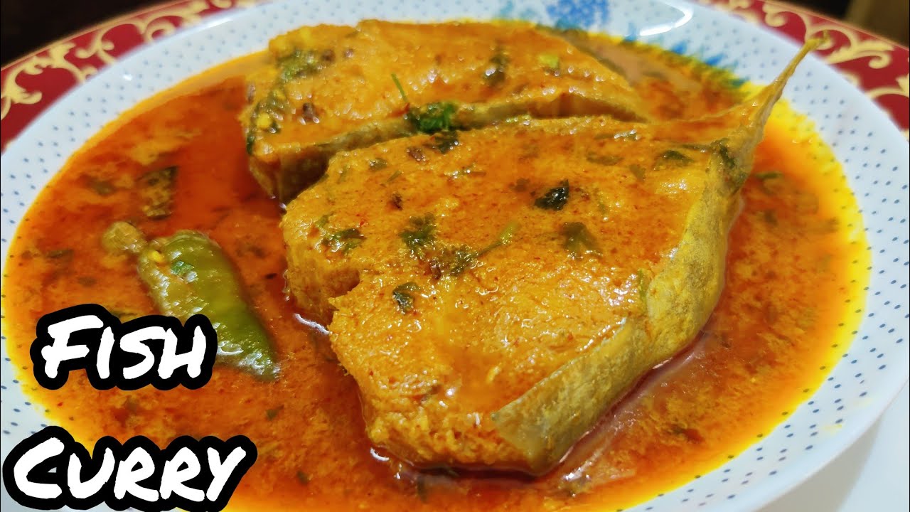 কাঁচা বোয়াল মাছের তেল ঝাল ( Bengali Style Fish curry) | Flavours of ...