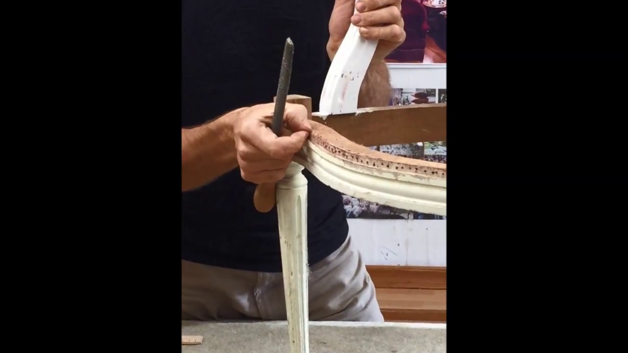 ADROM - Réfection de siège - Etapes Préparatoires