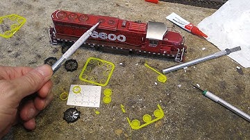 5 locomotives in 30 days part 30 scratch building fans on day 18
