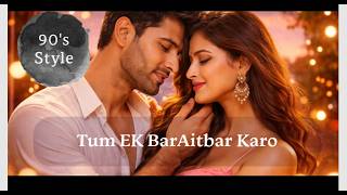 Download Lagu Tum Aitbaar Karo | 90's Romantic Song | New Song | AI Song MP3