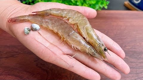 去虾线用牙签就错了，水产老板教我2招，去的干净不脏手，2秒一个