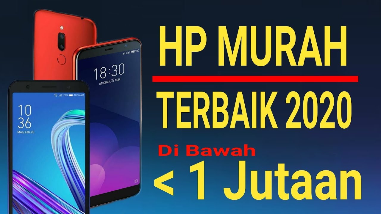 HP DI BAWAH 1 JUTAAN TERBAIK 2020 || HP MURAH - YouTube