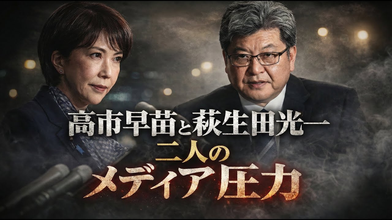 高市早苗と萩生田光一のメディア圧力。憲法改定、スパイ防止法に反対するテレビ・新聞に対して強い圧力の可能性！元朝日新聞・記者佐藤章さんと一月万冊