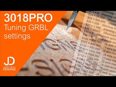 3018 PRO - Tuning GRBL Settings