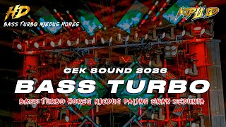 DJ TERBARU 2026 | DJ CEK SOUND FULL BASS TURBO HOREG NJEDUG PALING ENAK SEDUNIA •KIPLI ID REMIX 