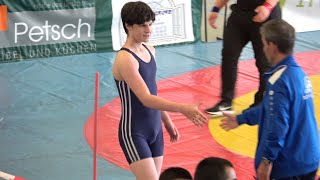 Wrestling Ringen Lm Sachsen 2025, Freestyle, Jugend C U12, 66 Kg, Krüger - Miklukha