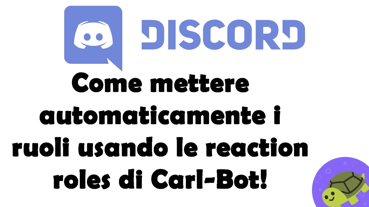 { TUTORIAL } Come mettere automaticamente i ruoli con le reaction roles ...