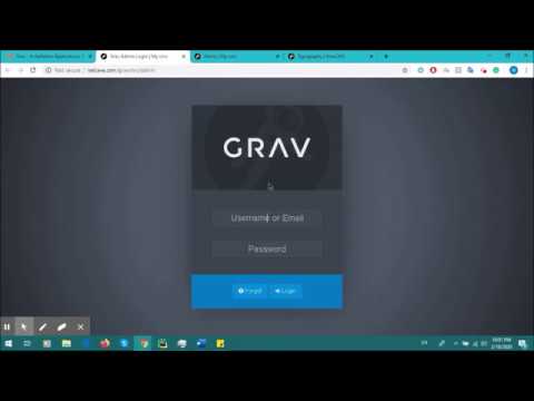 Grav CMS - How to create, edit and add content to your web page?