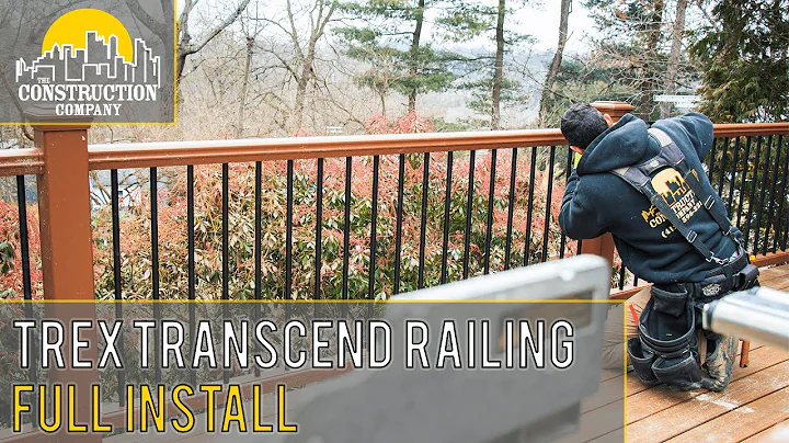 How to Install Trex Transcend Deck Railing in UNDER 10 Minutes