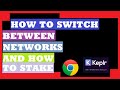 how to switch between networks and how to stake keplr wallet