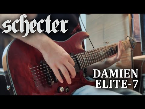 First 7 String Guitar | Schecter Damien Elite-7 | Review & Test