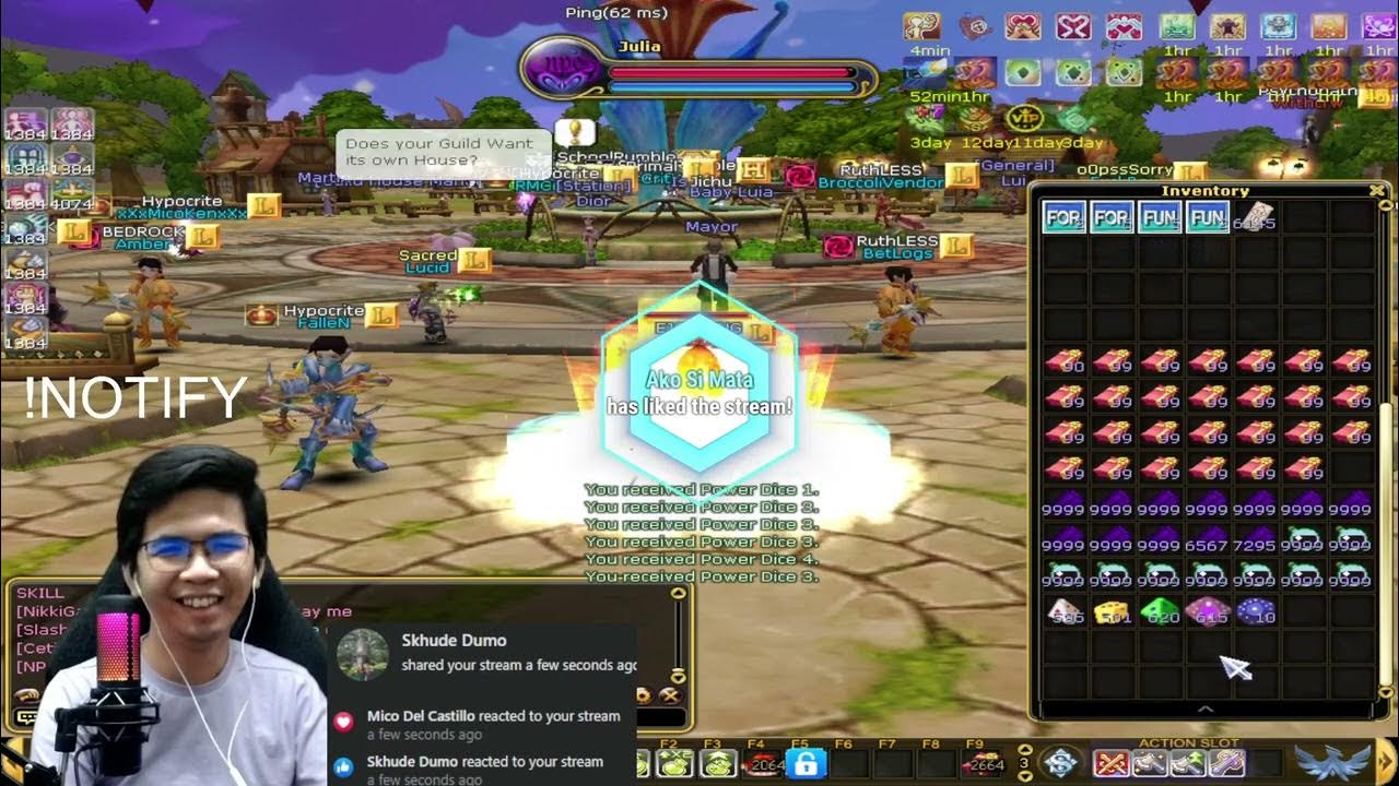 Ascension Flyff Opening 5K pieces Dice Box! YouTube