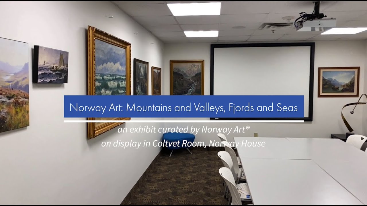 Norway Art: Mountains and Valleys, Fjords and Seas