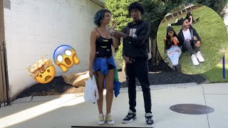 A Message To Your Ex- Public Interview(GSU) It gets crazyy