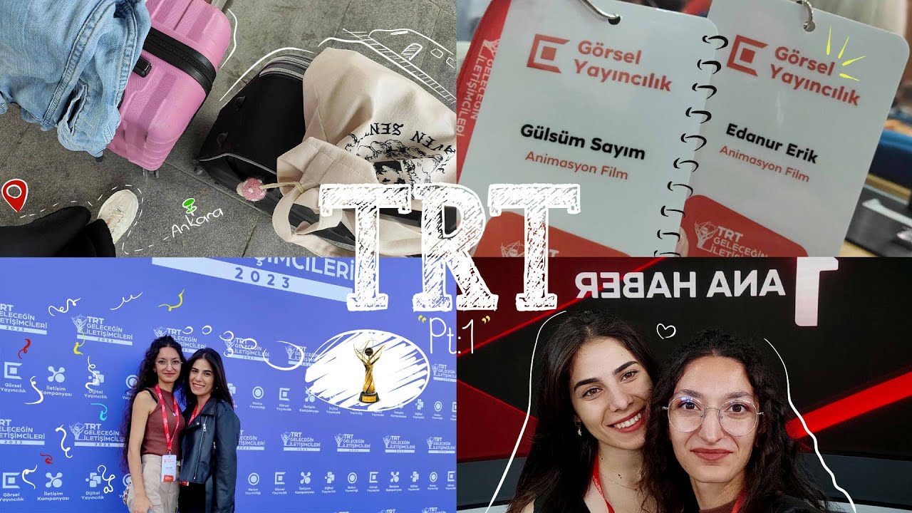 TRT Geleceğin İletişimcileri Yarışması Ödül Törenine Davet Edildik. Ankara Vlog