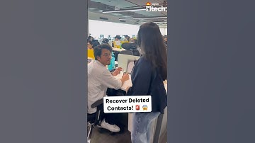 Recover Deleted Contact Numbers!!!