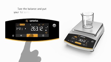 Laboratory balance - Entris II from Sartorius - application: net/total