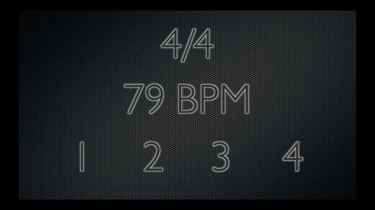 Metronome 79 BPM - YouTube