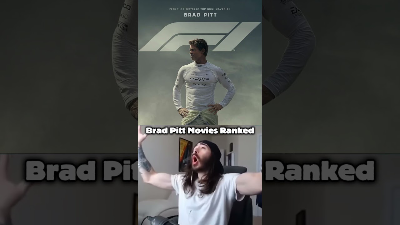 Ranking Brad Pitt Movies