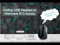 Fixing Alienware's USB Header Mistake