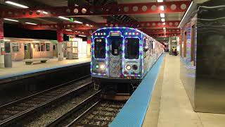 2017 CTA Holiday Train Departs Midway