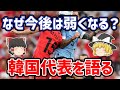 【ゆっくり解説】今後は弱体化？サッカー韓国代表を語る【サッカー】