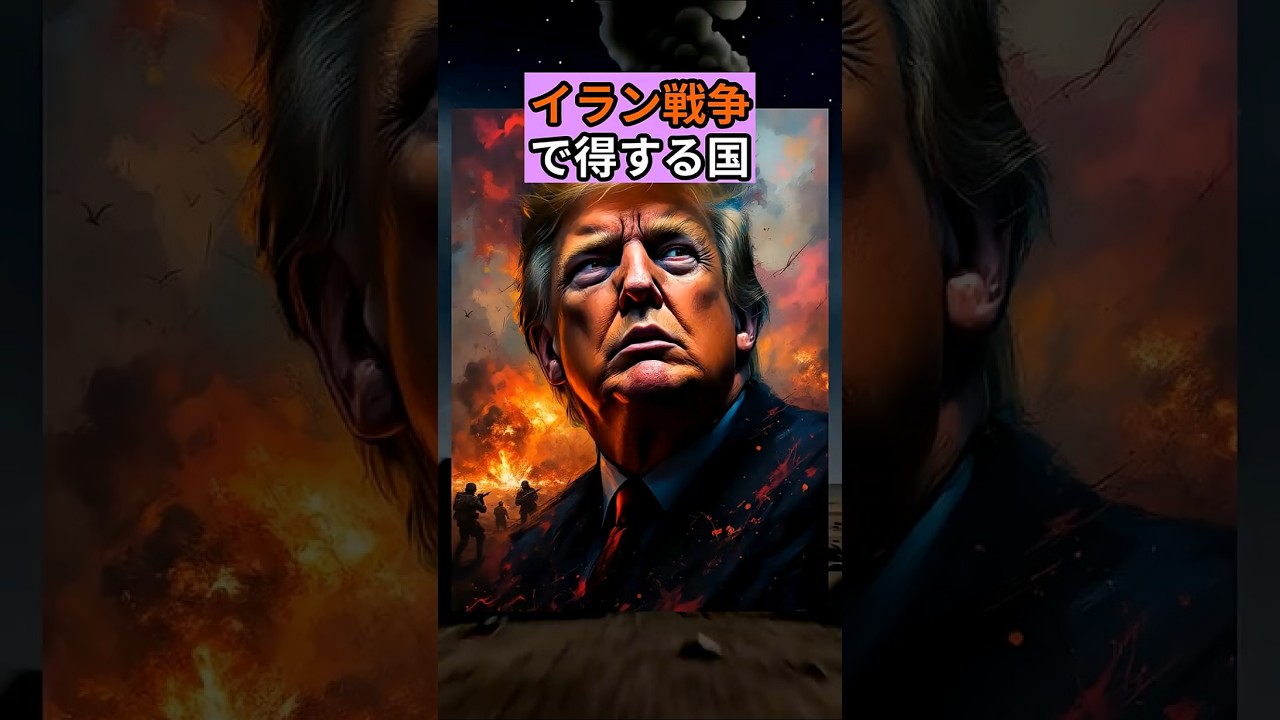 イラン戦争で得する国・戦争には必ず勝者がいる。歴史が示す“利益構造”を徹底解説。