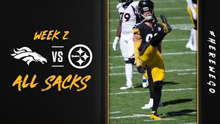 2020 Pittsburgh Steelers Game Highlights: All sacks vs Denver Broncos | Week 2