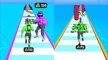 RADIATION RUN ☢️ ! All Levels Gameplay Walkthrough Android Ios Game ! Mobile Game ! ( Part 2 )