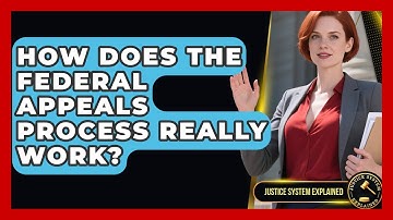 How Does The Federal Appeals Process Really Work? - Justice System Explained
