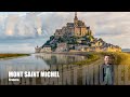 Mont saint michel  francia en 4k