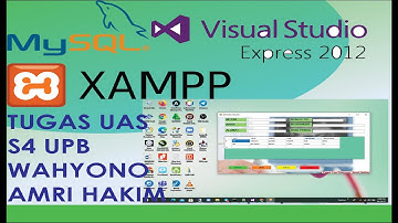 MEMBUAT APLIKASI DATA PASIEN MENGUNAKAN VISUAL STUDIO 2012 TUGAS UAS S4 UPB Koneksi Mysql dan Xampp