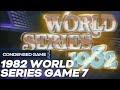 1982 World Series Game 7: Condensed Game | St. Louis Cardinals