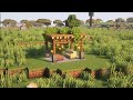 Minecraft Outdoor Build #1 #video #viral 