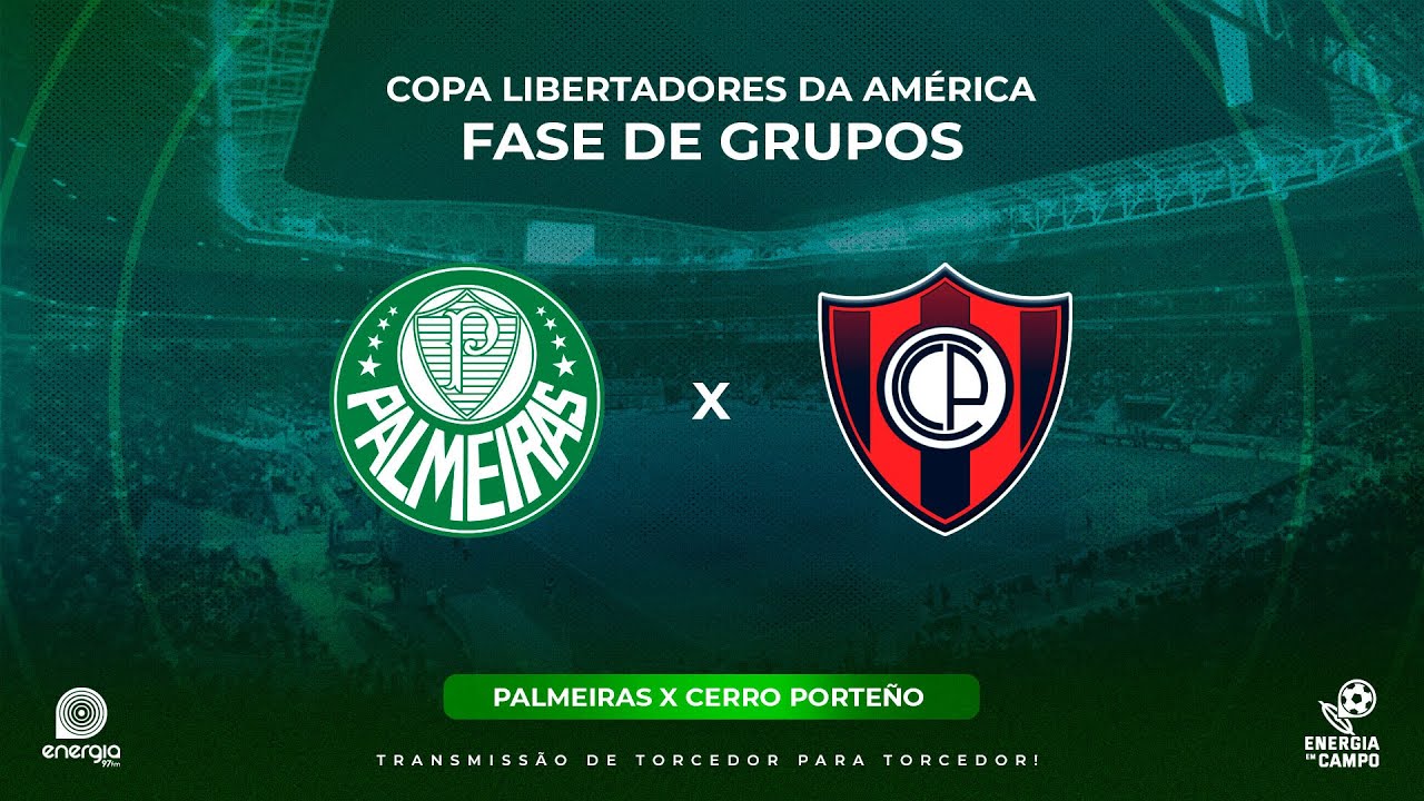 Palmeiras x Cerro Porteño: onde assistir ao vivo, horário e
