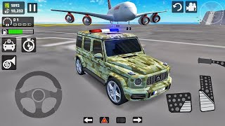 Offroad 4x4 Army Jeep G63 Driving 2020 - City Car Driving - Android Gameplay screenshot 2
