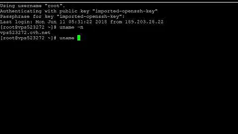 How to view a Linux network hostname