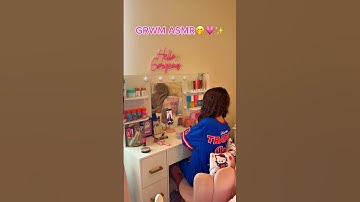 GRWM ASMR🤭💗 #shorts