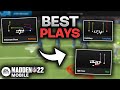 THE BEST PLAYS IN MADDEN MOBILE 22!