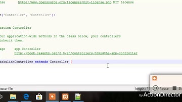 Tutorial 4 Framework cakePHP :CRUD