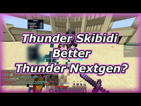 Thunder Skibidi Better Thunder Nextgen