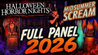 Halloween Horror Nights Hollywood 2026 Midsummer Scream Full Panel