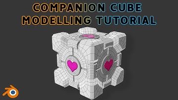 Blender - Companion Cube Modelling Tutorial