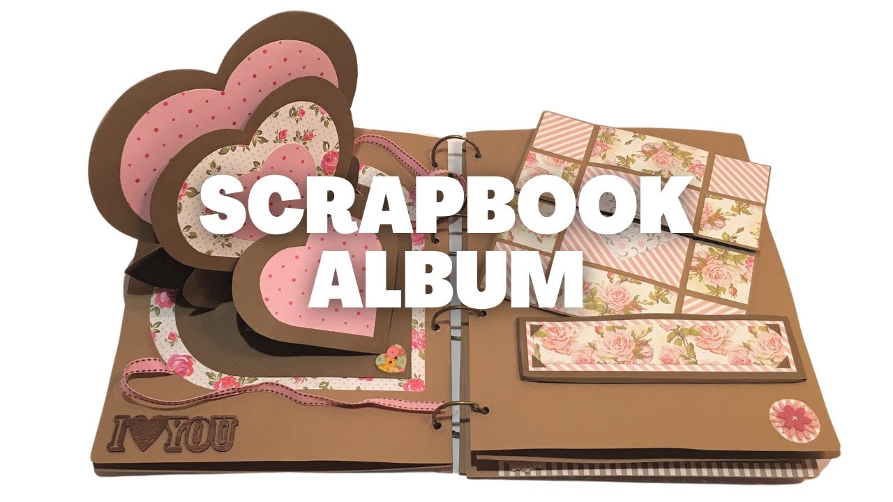 Large Scrapbook Album Tutorial - Scrapbook Ideas 