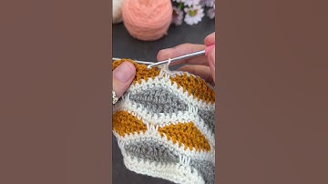 This is super easy crochet blanket pattern 