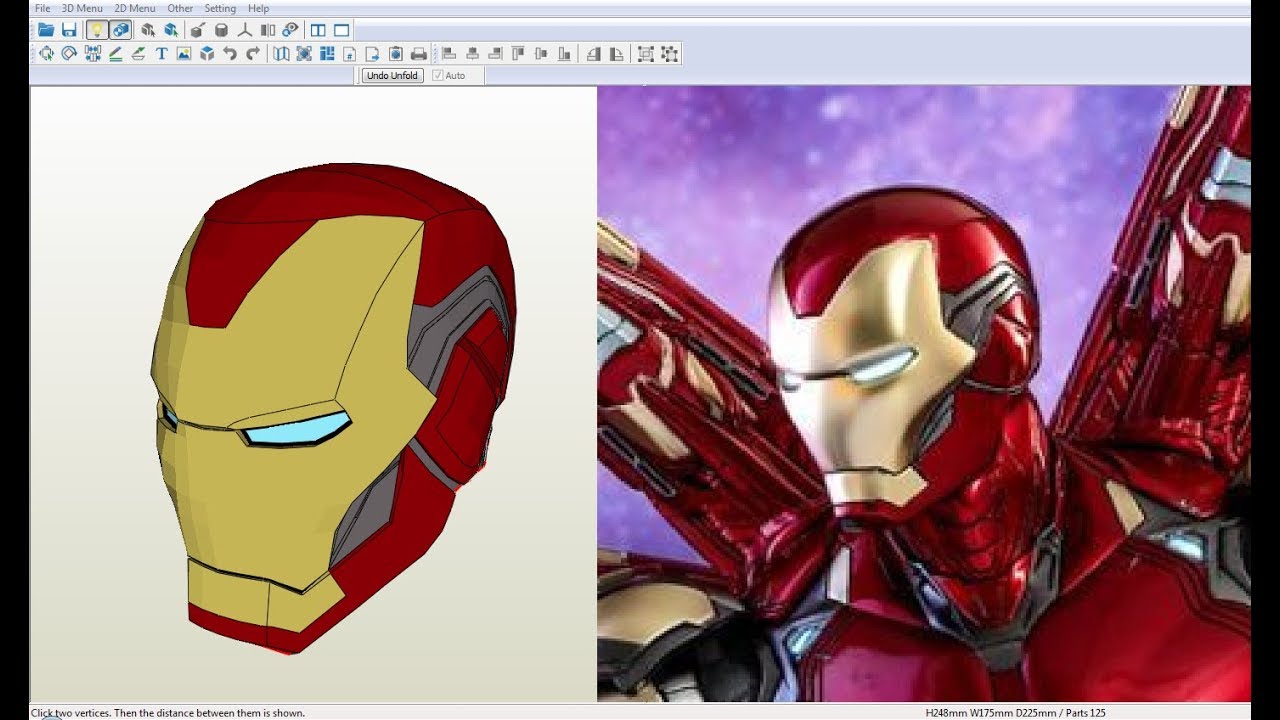 iron man mark 48 pepakura files