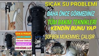 Elektrikli Şofben Tamiri Su Çok Isınıyor Herşeyi Anlattık