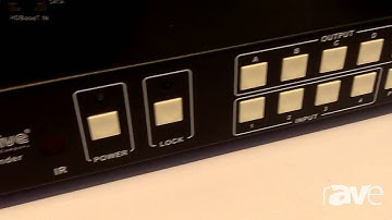 E4 AV Tour: Comprehensive Showcases Its CSW-HDBT44K330 4x4 Matrix Switcher